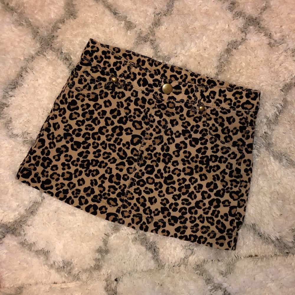 Cheetah skirt
